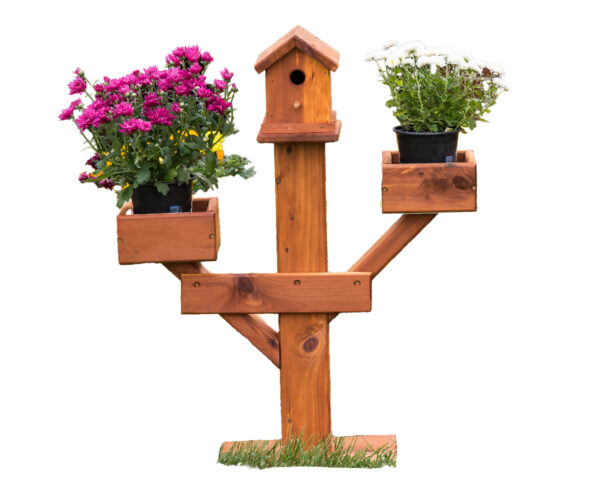Small Birdhouse Planter