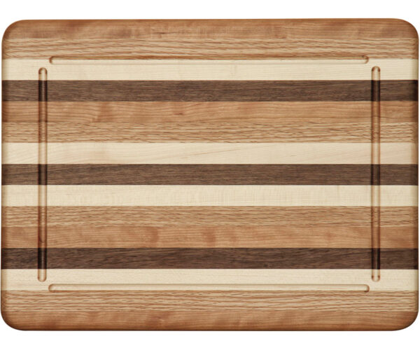 Cutting Board with Blood Grooves