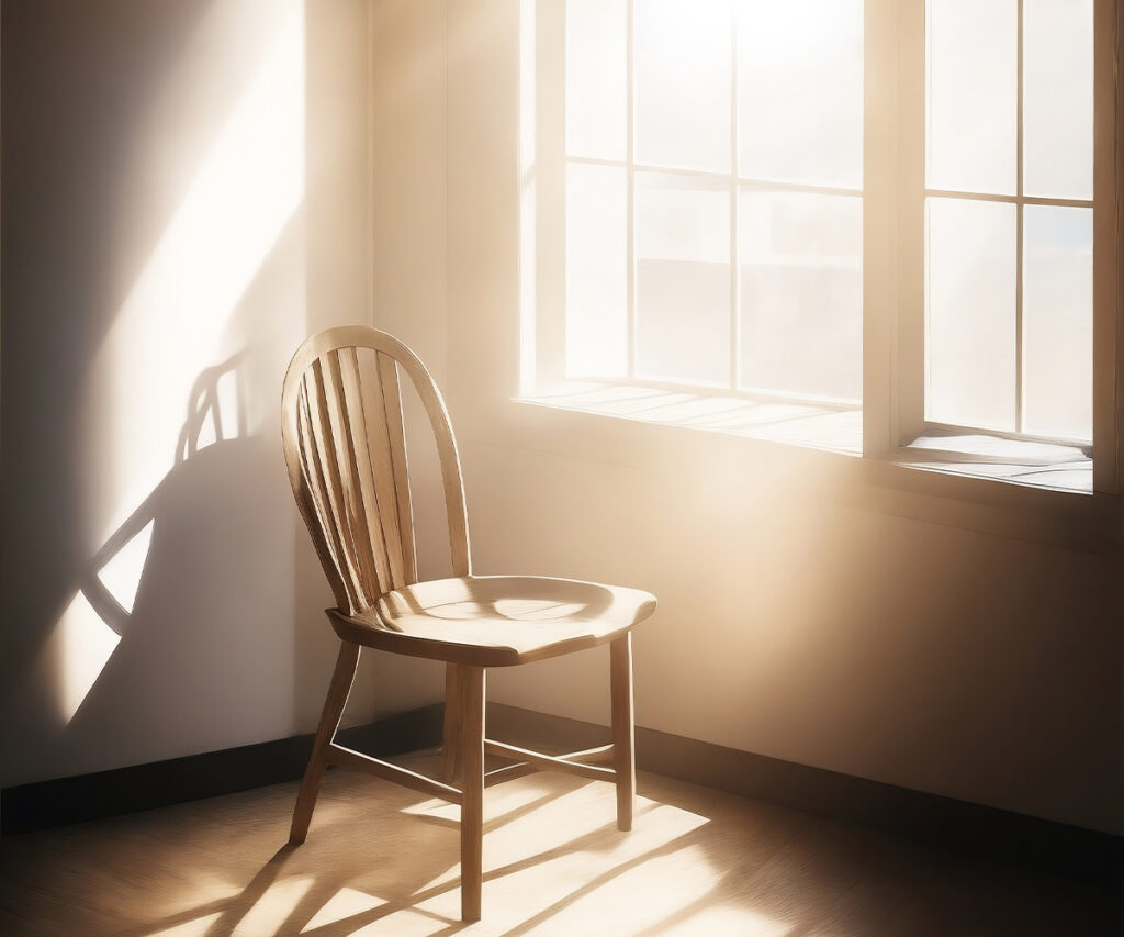 Amish Furniture in Sunlight