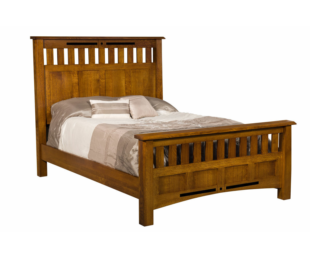 Bel Aire Slat Panel Bed 1 Bel Aire Slat Panel Bed