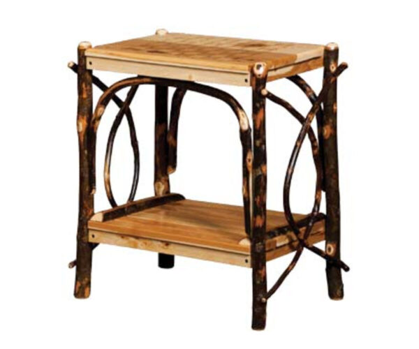 Checkerboard End Table