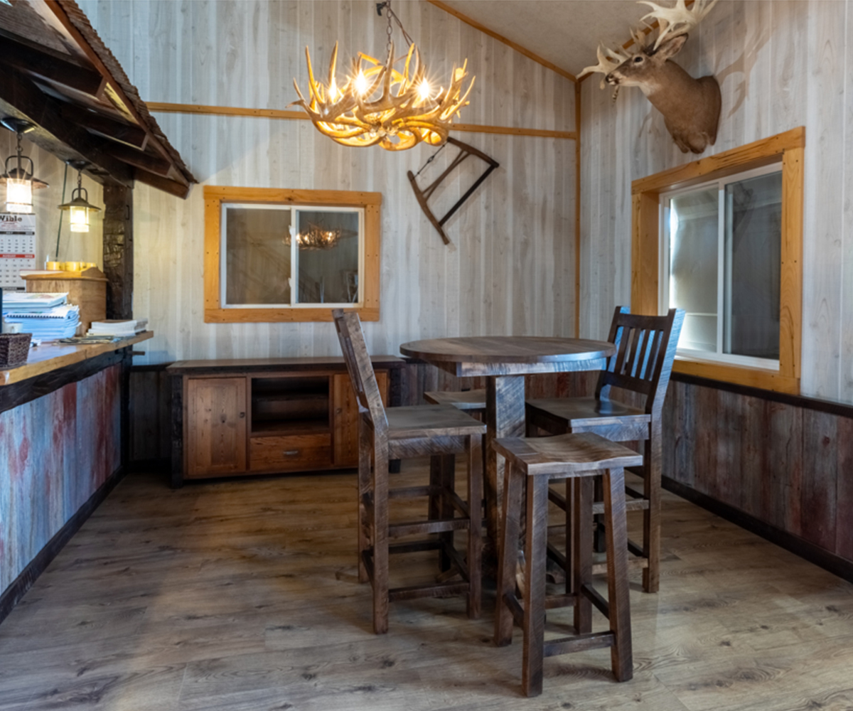 30" Rough Cut Maplewood Bar Stool 2 30" Rough Cut Maplewood Bar Stool - Image 2