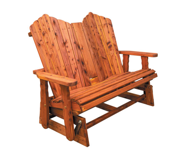 50" Adirondack Fold Down Glider