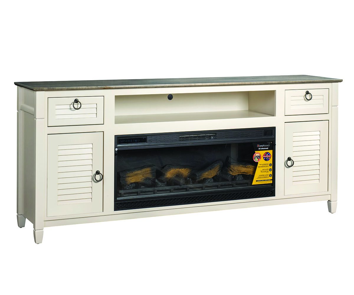 Aden Park TV Stand With Firebox 1 Aden Park TV Stand With Firebox