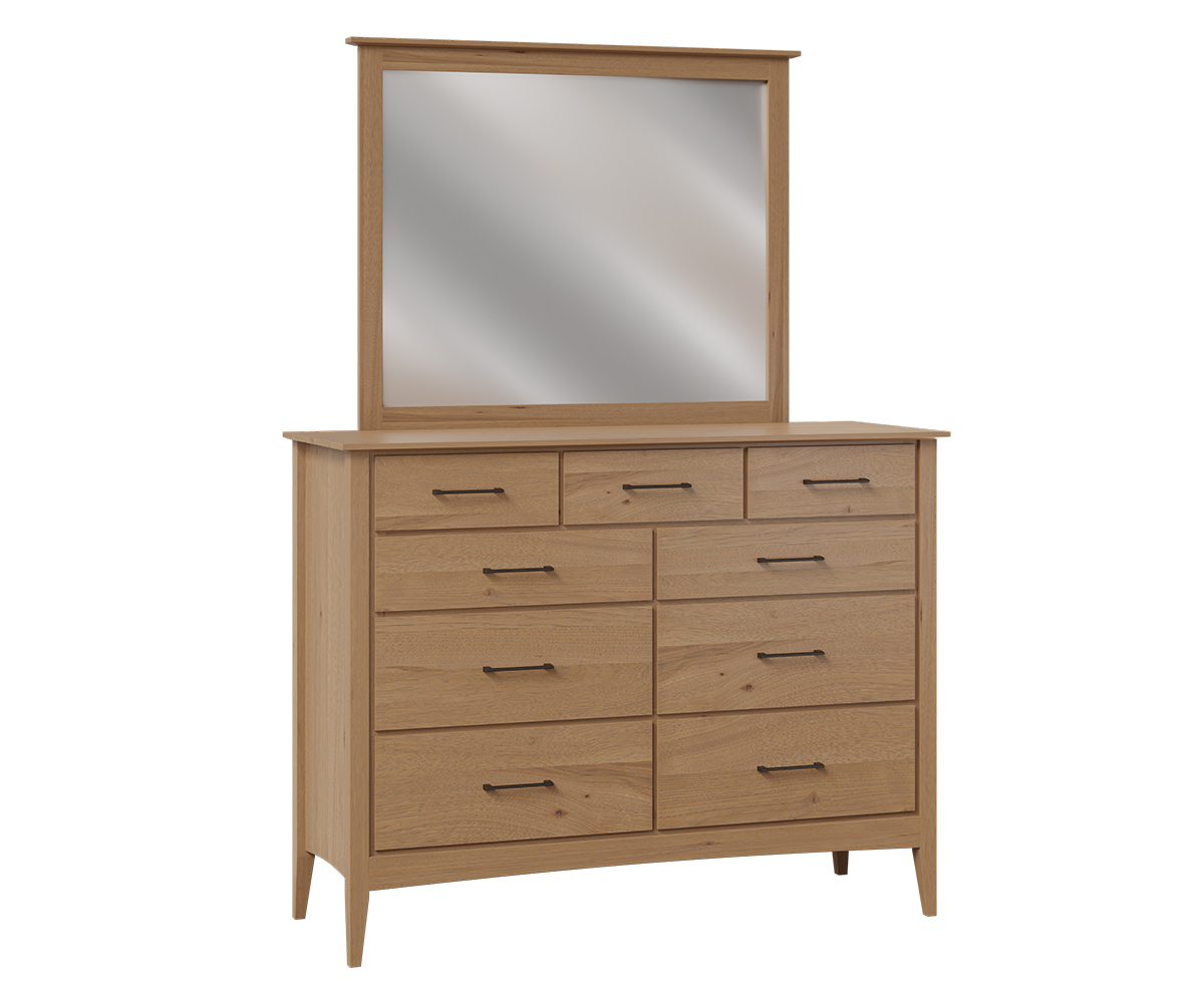 Atlantic 9 Drawer Dresser - 59"W 1 Atlantic 9 Drawer Dresser - 59"W