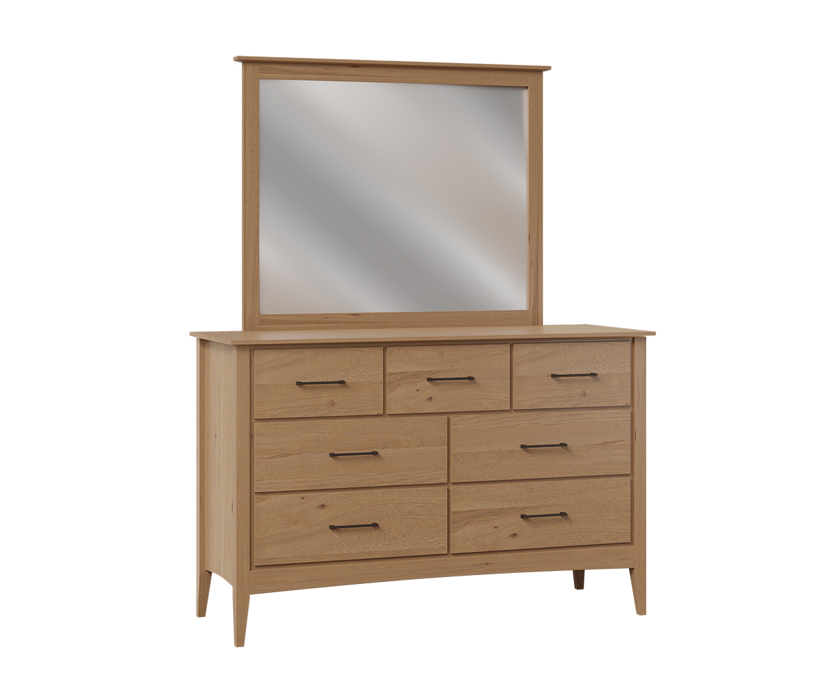 Atlantic 7 Drawer Dresser - 59"W 1 Atlantic 7 Drawer Dresser - 59"W