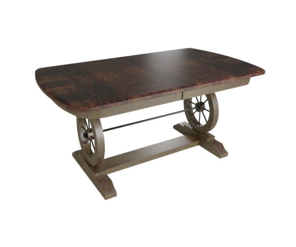Conestoga Double Pedestal Table