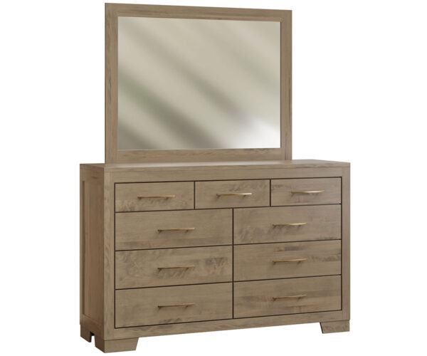 London 9 Drawer High Dresser