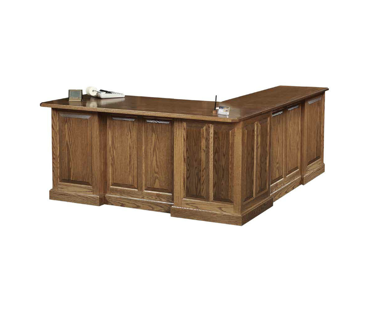 Highland L-Desk With Hutch 2 Highland L-Desk With Hutch - Image 2