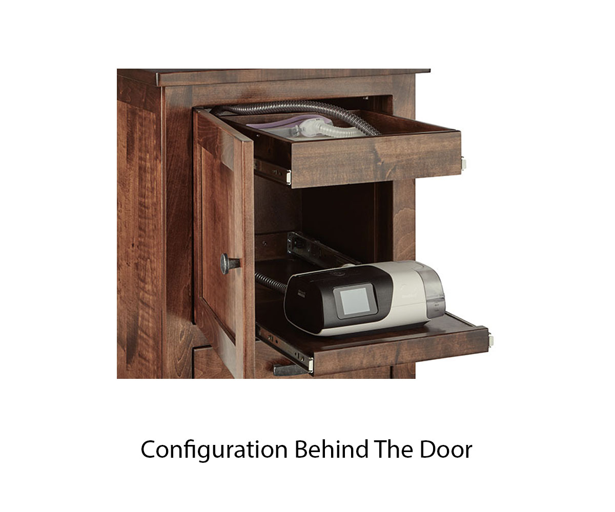 Cottage CPAP Nightstand 2 Cottage CPAP Nightstand - Image 2