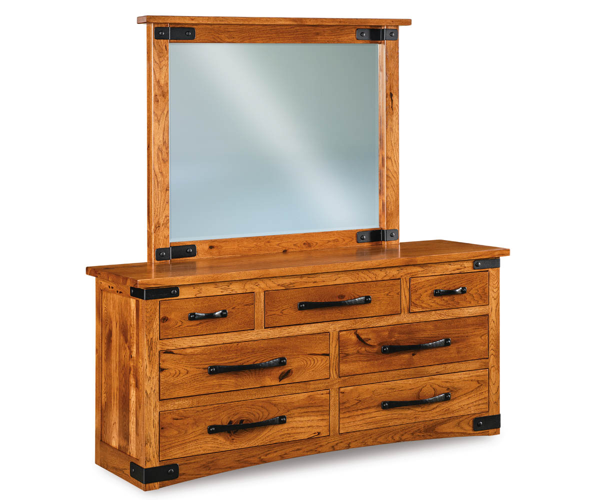 Orewood 7 Drawer Dresser - 66"W 1 Orewood 7 Drawer Dresser - 66"W