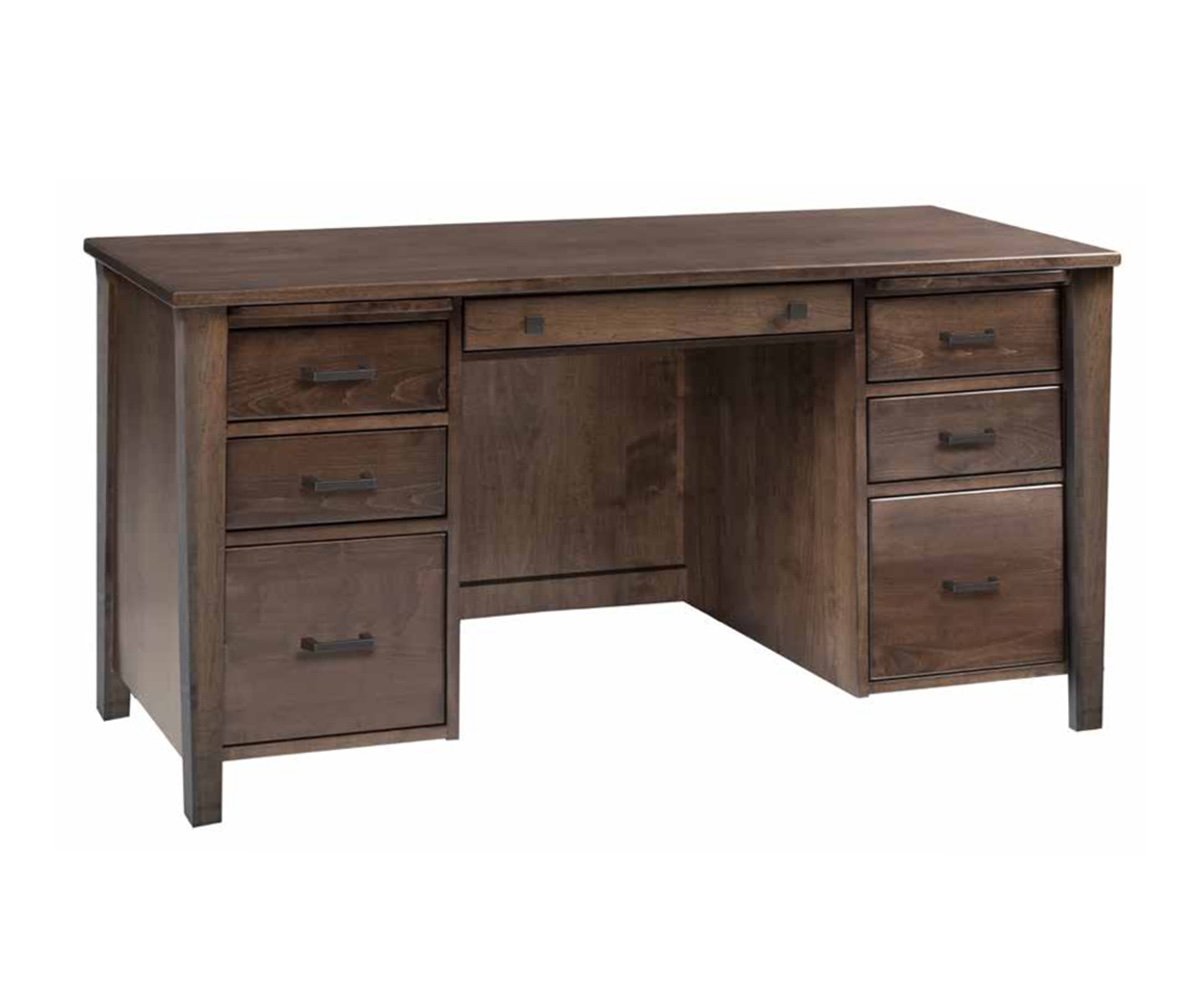 Woodland Shaker Credenza Desk 1 Woodland Shaker Credenza Desk