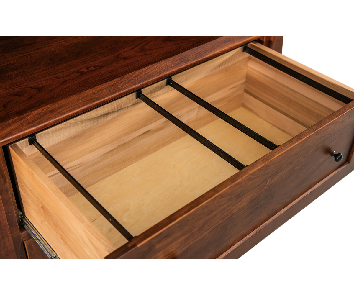 Boulder Creek Lateral File Cabinet with Hutch 2 Boulder Creek Lateral File Cabinet with Hutch - Image 2