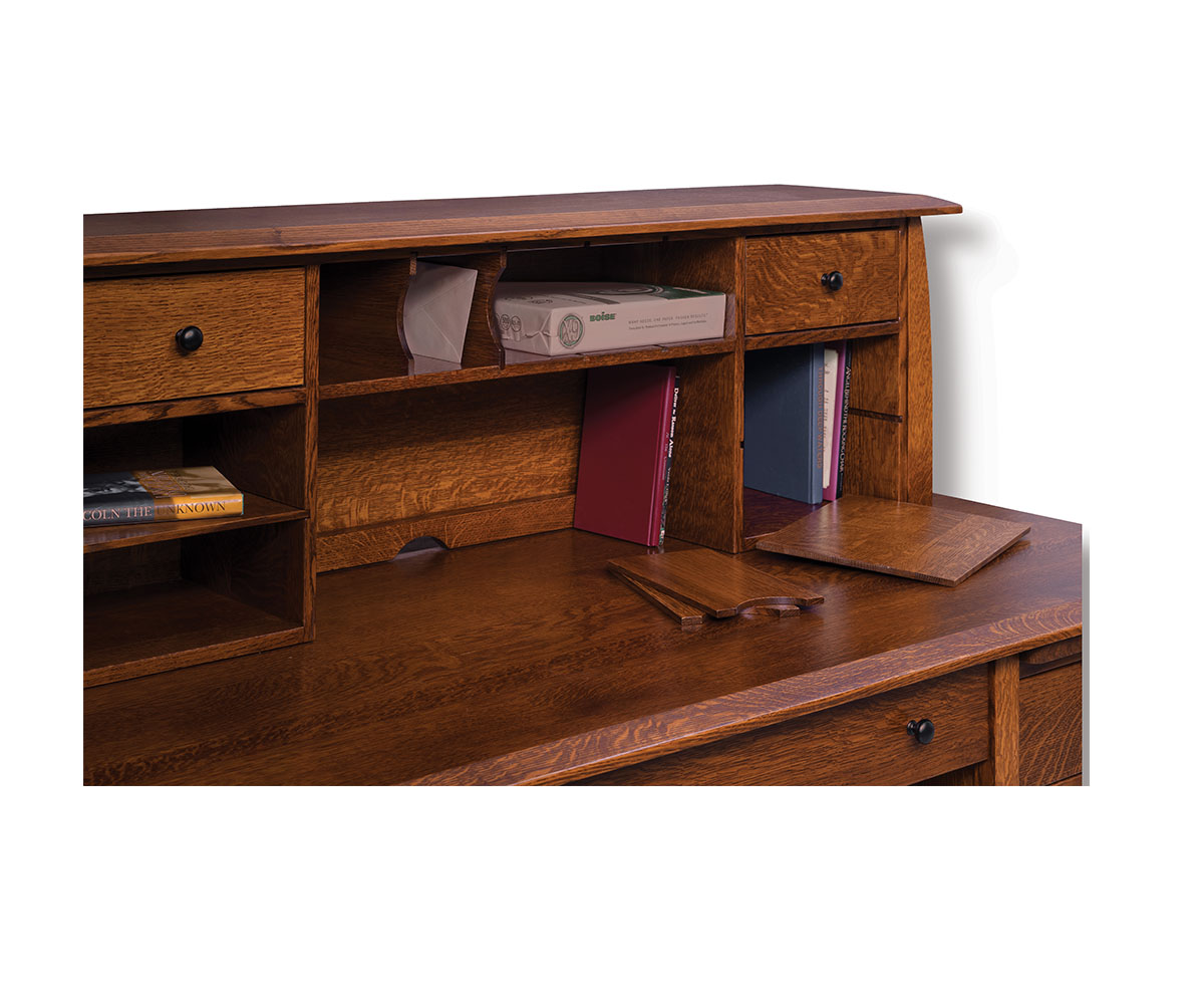 Boulder Creek Double Pedestal Desk 2 Boulder Creek Double Pedestal Desk - Image 2