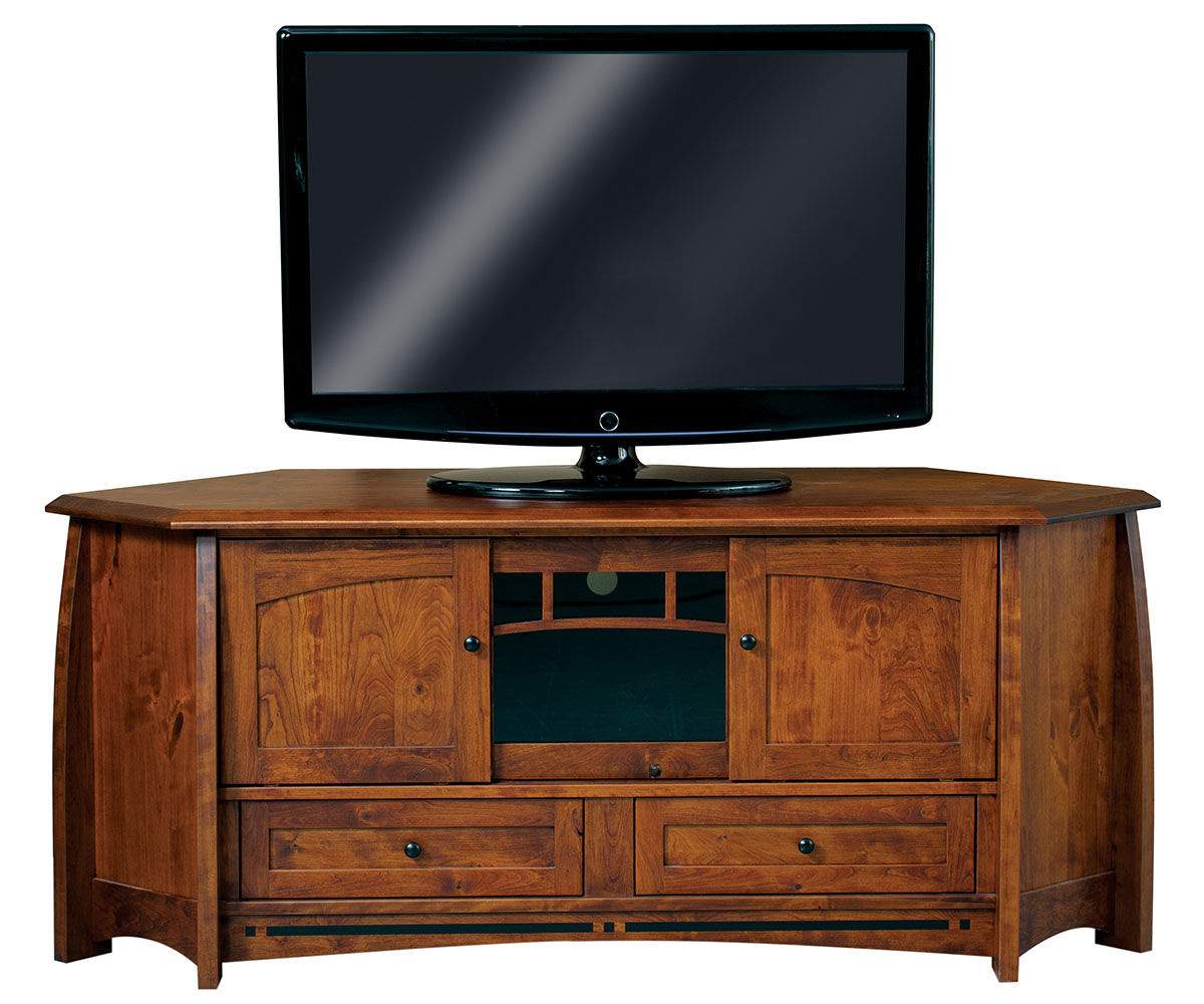 Boulder Creek Corner Media Cabinet 1 Boulder Creek Corner Media Cabinet