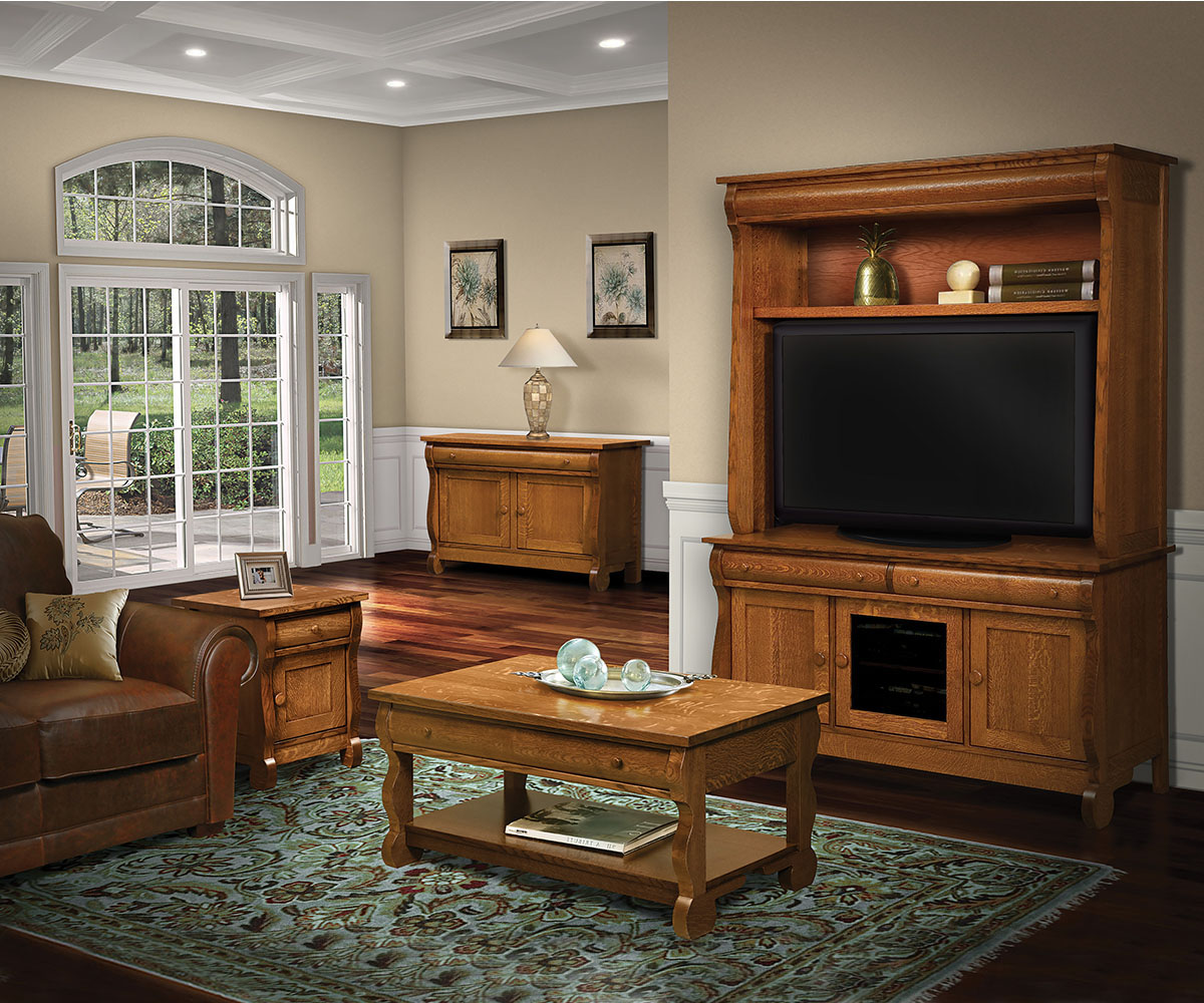 Old Classic Sleigh Coffee Table 2 Old Classic Sleigh Coffee Table - Image 2