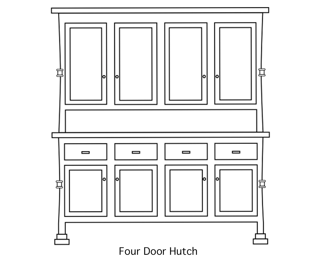 Bowerston Hutch 6 Bowerston Hutch - Image 6