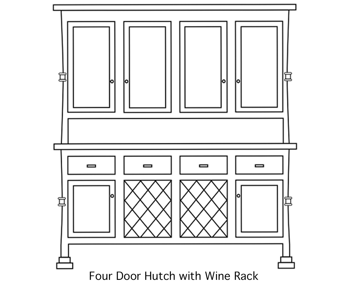 Bowerston Hutch 7 Bowerston Hutch - Image 7