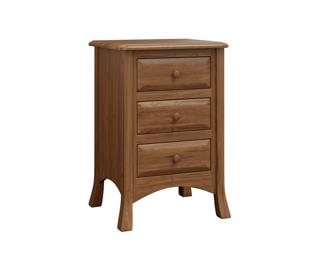 Carlisle 3 Drawer Nightstand 1 Carlisle 3 Drawer Nightstand