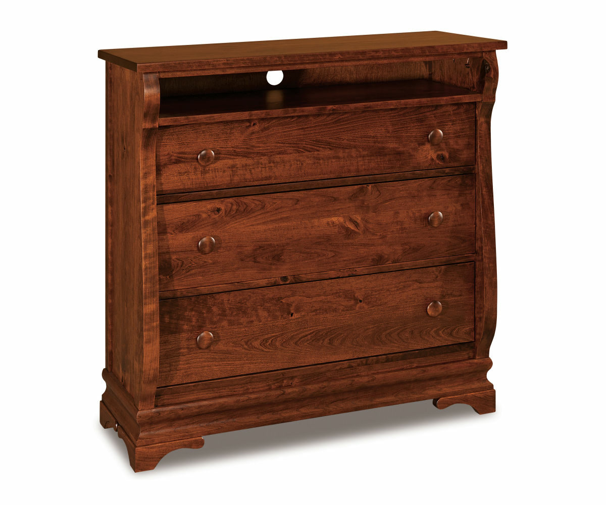Chippewa Sleigh 3 Drawer Media Chest 1 Chippewa Sleigh 3 Drawer Media Chest