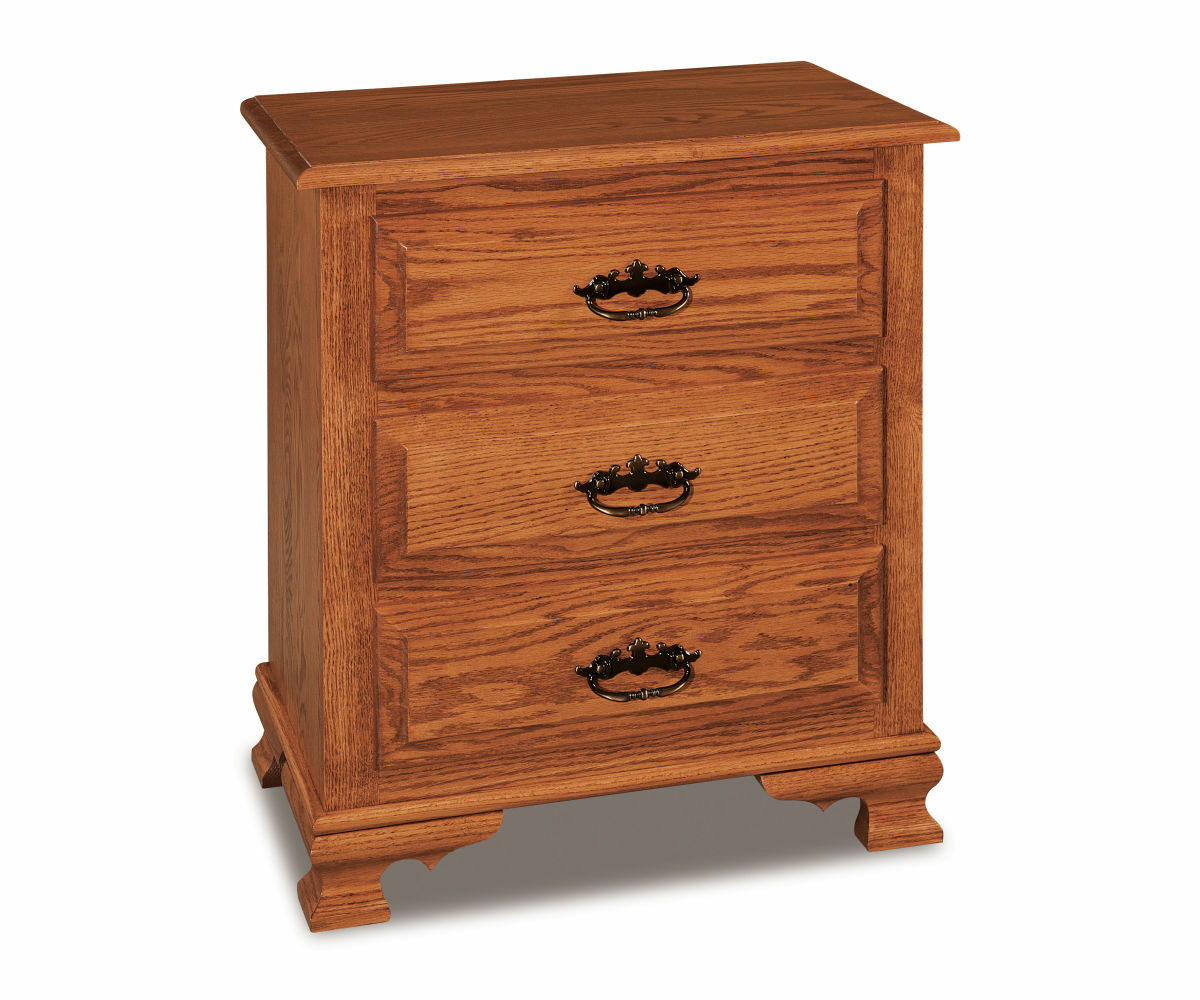 Heritage 3 Drawer Nightstand 1 Heritage 3 Drawer Nightstand