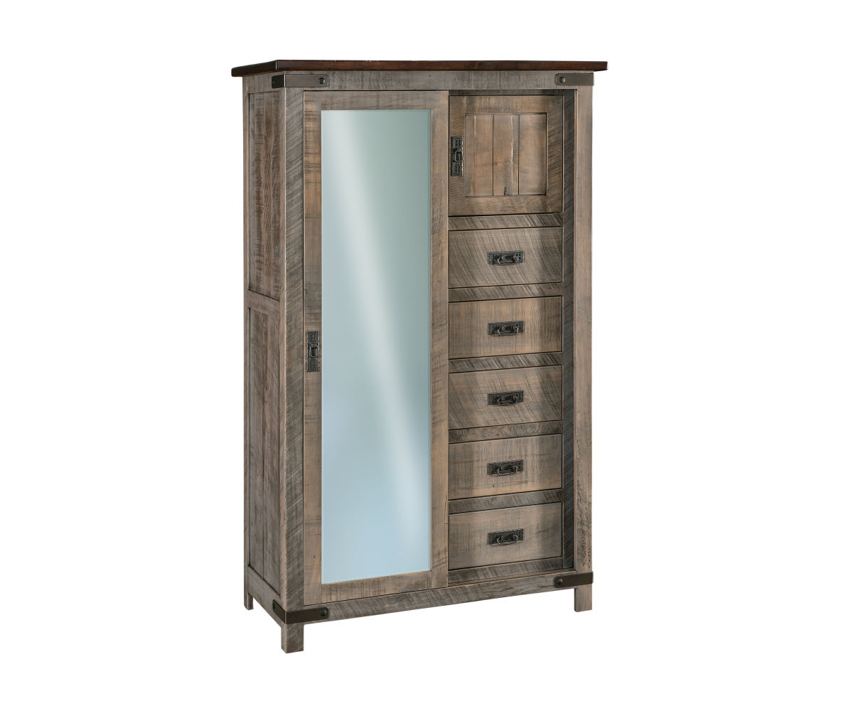Ironwood Sliding Door Chifferobe 1 Ironwood Sliding Door Chifferobe