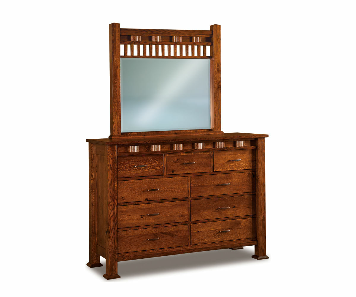 Sequoyah 9 Drawer Dresser 1 Sequoyah 9 Drawer Dresser