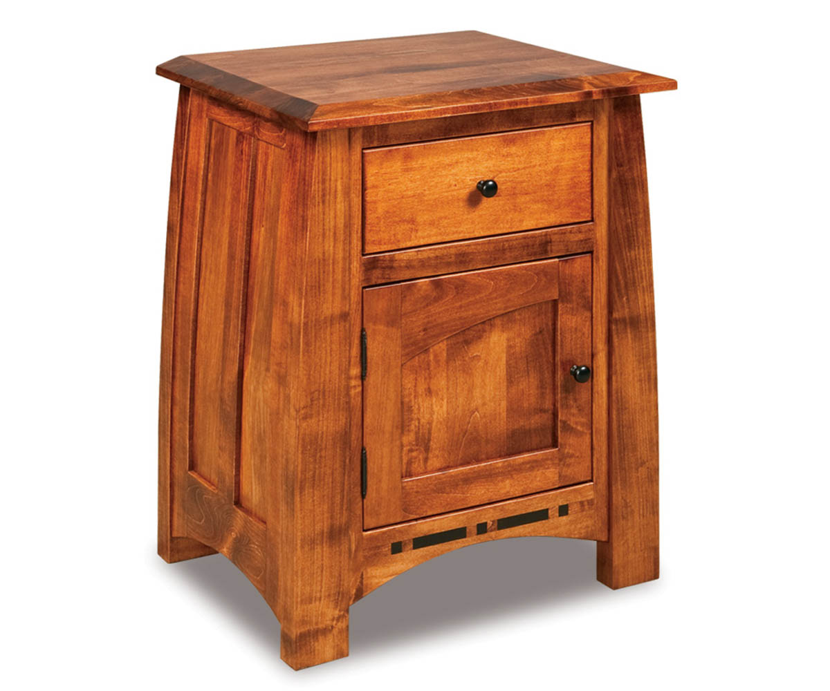 Boulder Creek 1 Drawer 1 Door Nightstand 1 Boulder Creek 1 Drawer 1 Door Nightstand