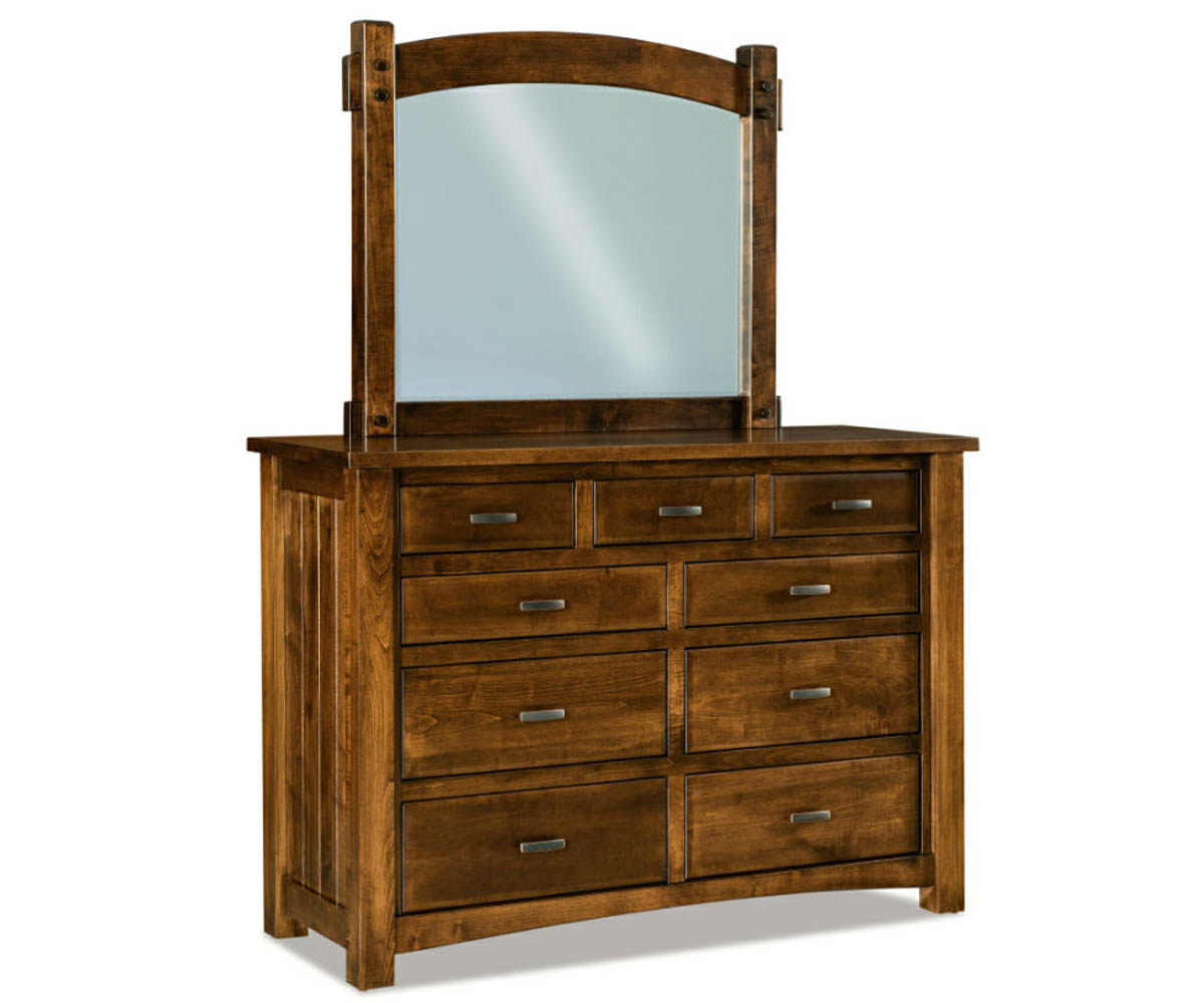 Timbra 9 Drawer Dresser - 62"W 1 Timbra 9 Drawer Dresser - 62"W
