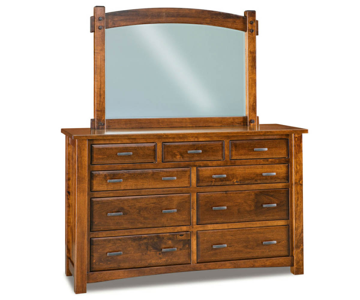 Timbra 9 Drawer Dresser - 69"W 1 Timbra 9 Drawer Dresser - 69"W