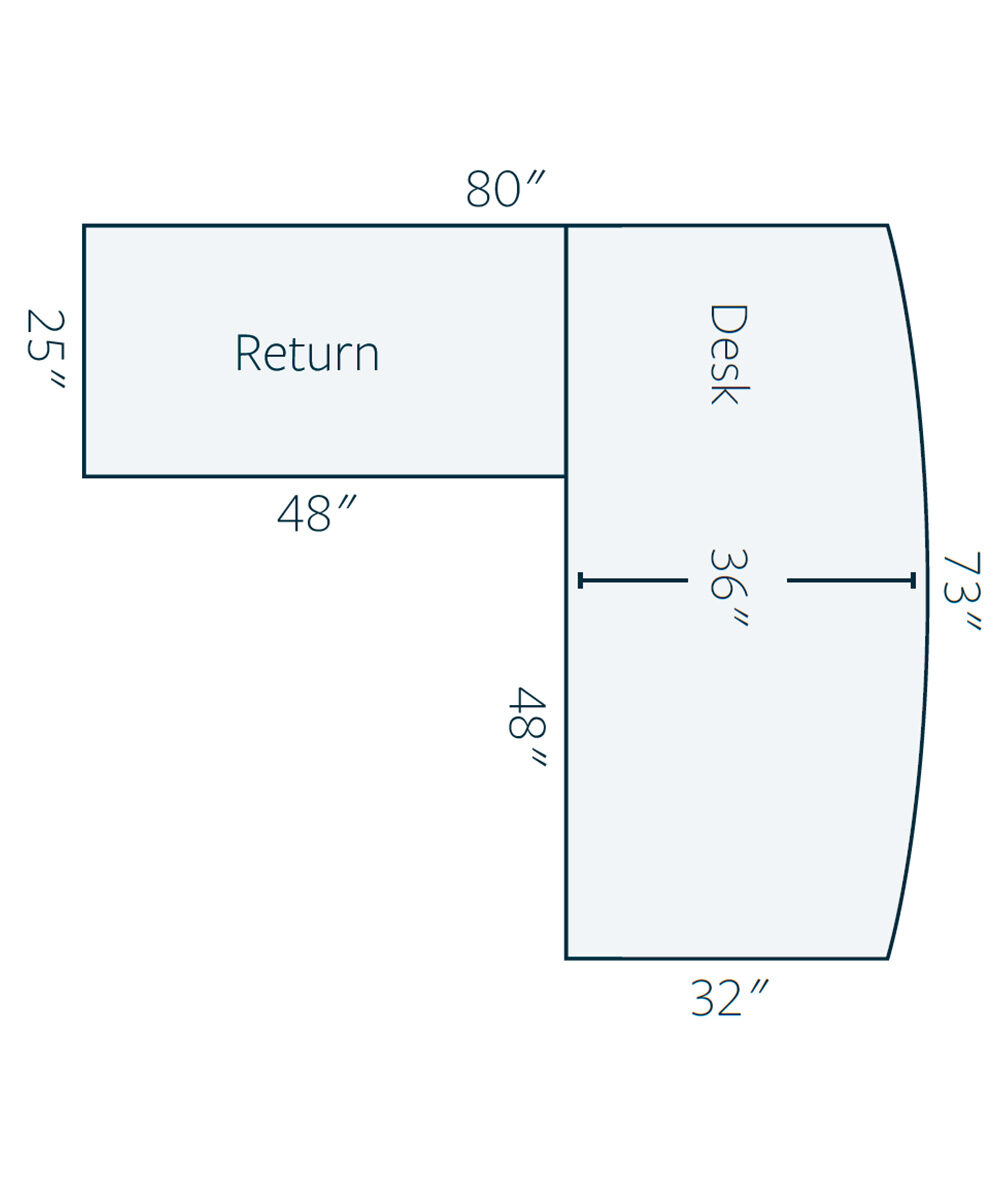 Breckenridge L Desk 3 Breckenridge L Desk - Image 3