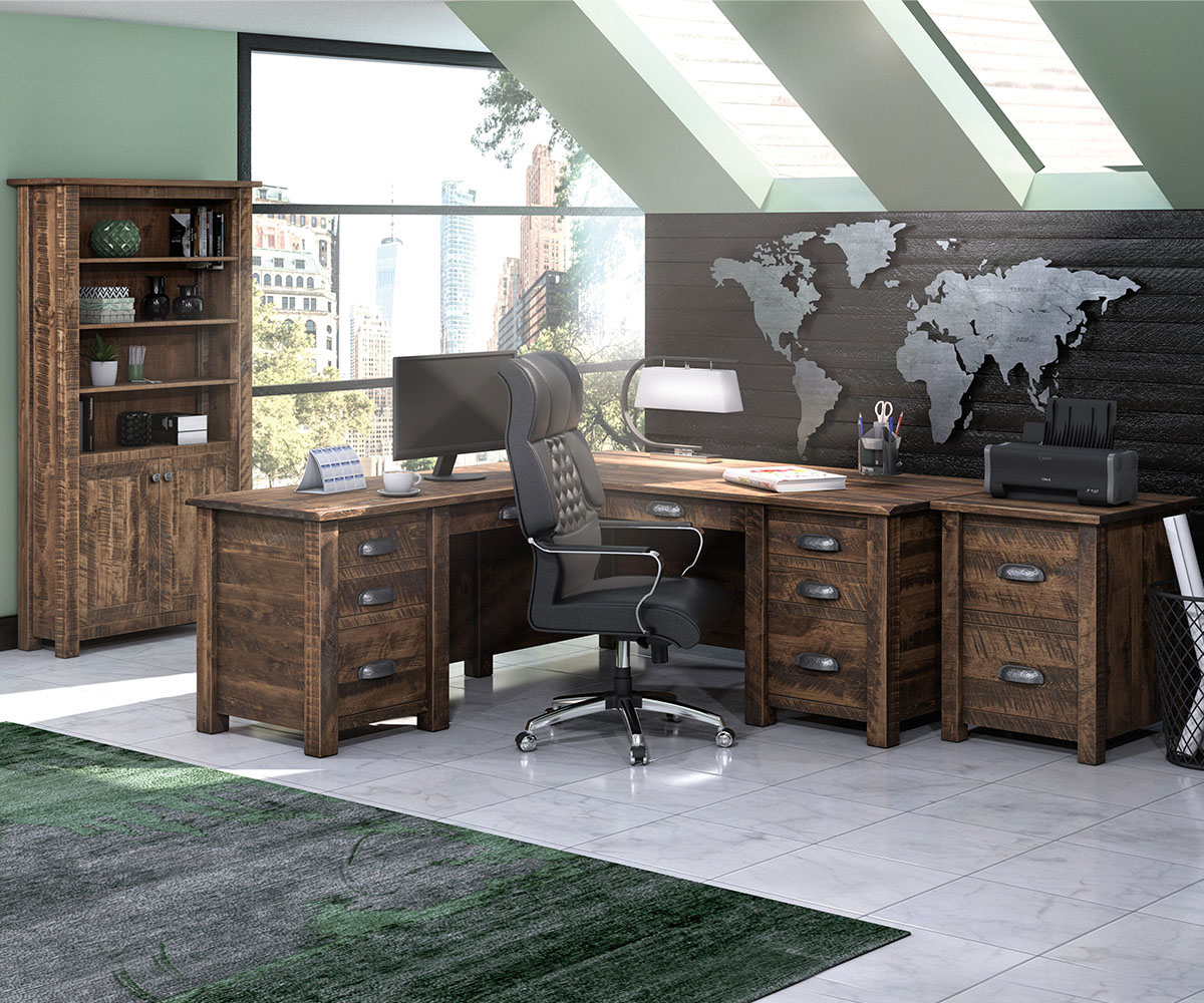 El Paso L Desk 4 El Paso L Desk - Image 4