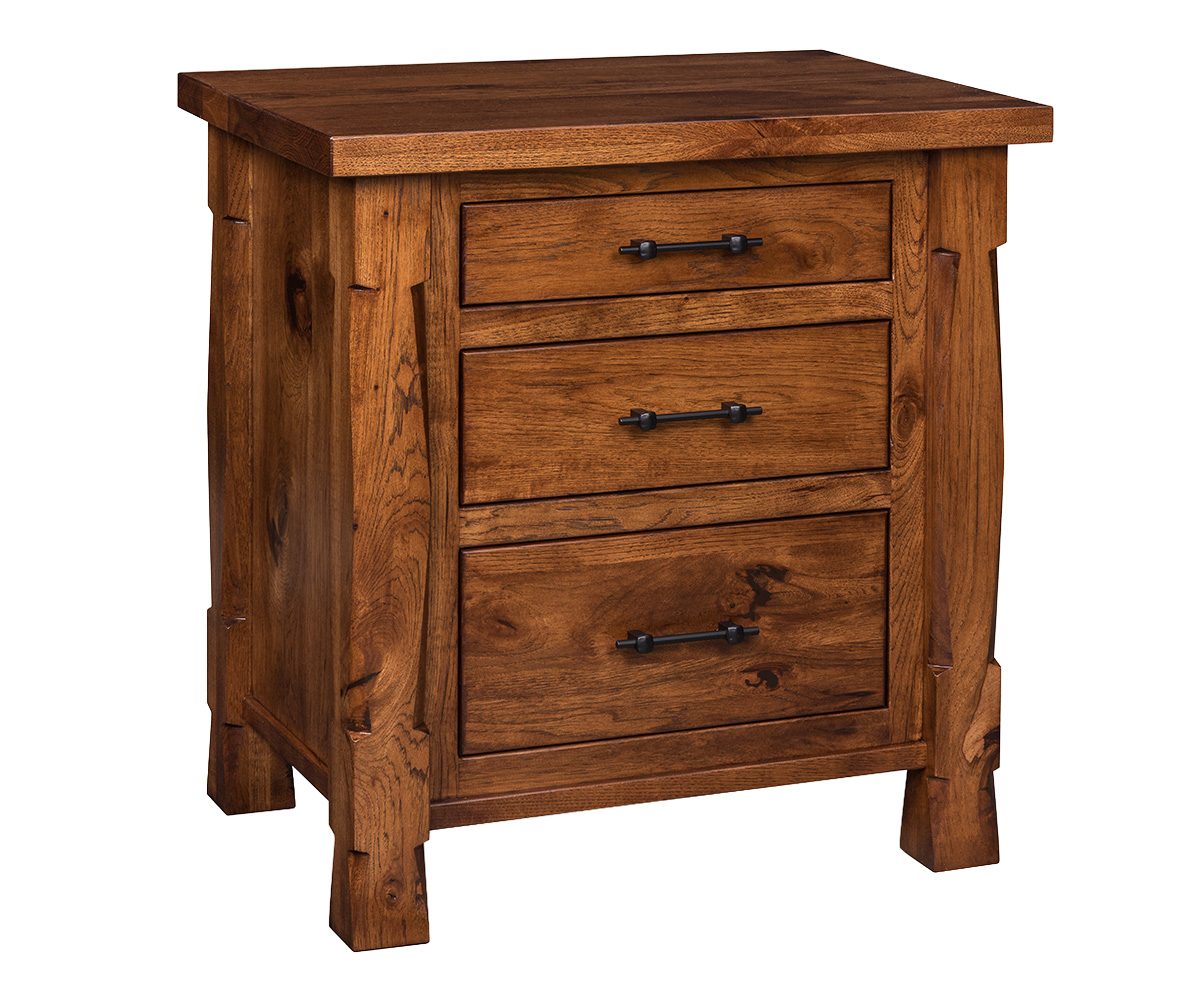 Ouray 3 Drawer Nightstand 1 Ouray 3 Drawer Nightstand