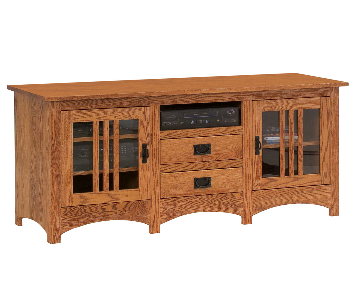 Mission TV Console - 65"W 1 Mission TV Console - 65"W