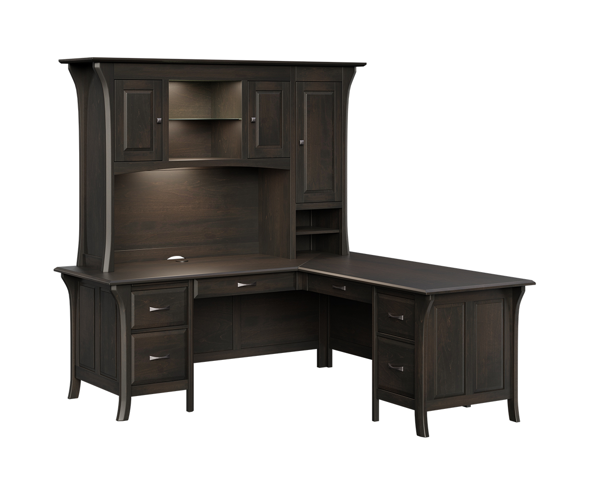 Ensenada Hutch & L Desk 1 Ensenada Hutch & L Desk