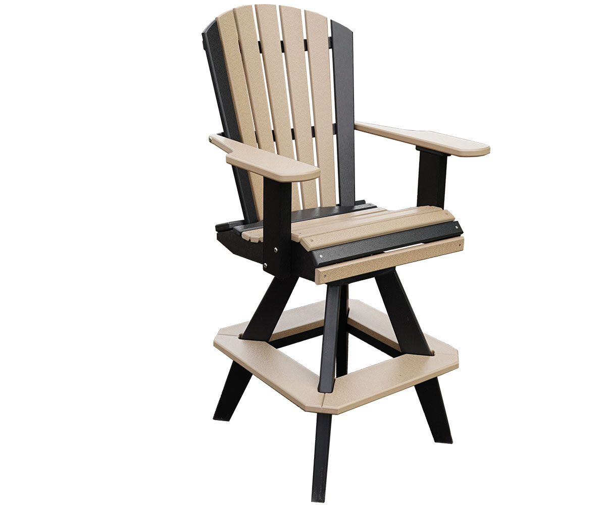 Adirondack Swivel Bar Chair - Bar 1 Adirondack Swivel Bar Chair - Bar