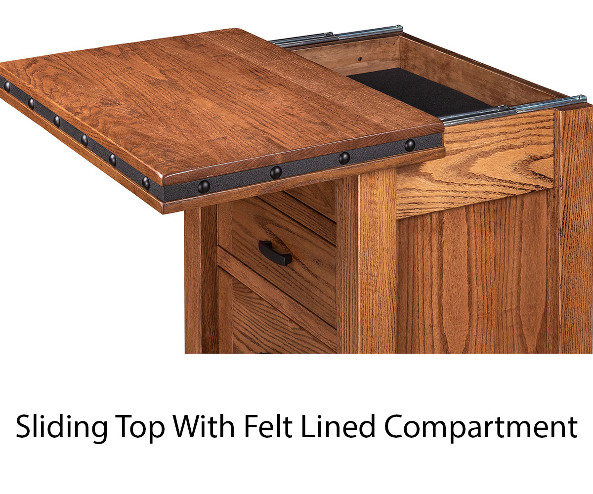Bay Pointe 1 Drawer 1 Door Nightstand 3 Bay Pointe 1 Drawer 1 Door Nightstand - Image 3