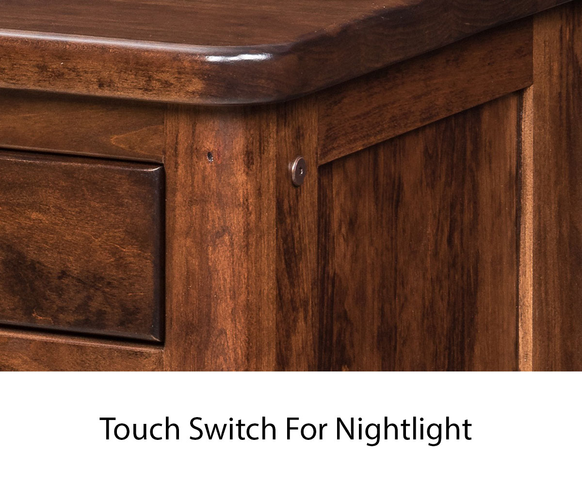 Bay Pointe 1 Drawer 1 Door Nightstand 4 Bay Pointe 1 Drawer 1 Door Nightstand - Image 4