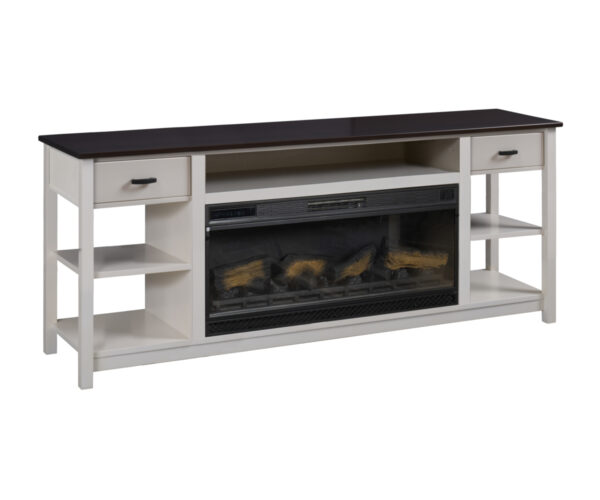 Buckhannon Fire Box TV Stand - 80"