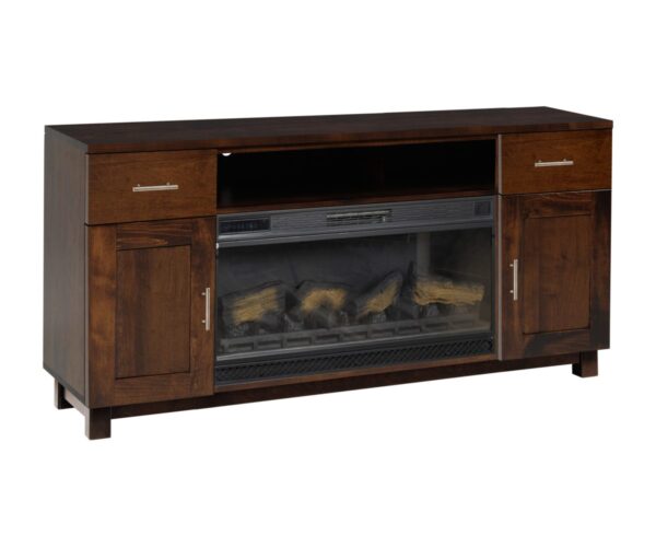 La-Salle Urban Fire Box TV Stand - 80"