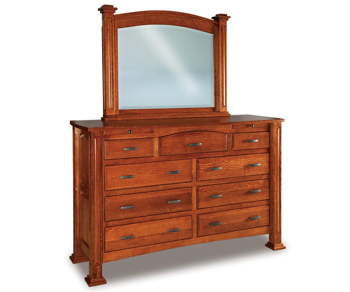 Lexington 9 Drawer Dresser With Jewelry Drawer 1 Lexington 9 Drawer Dresser With Jewelry Drawer
