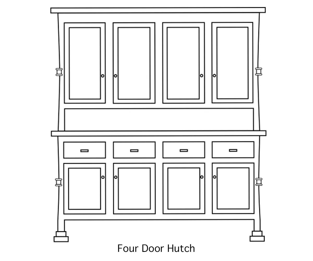 Bowerston Hutch 6 Bowerston Hutch - Image 6
