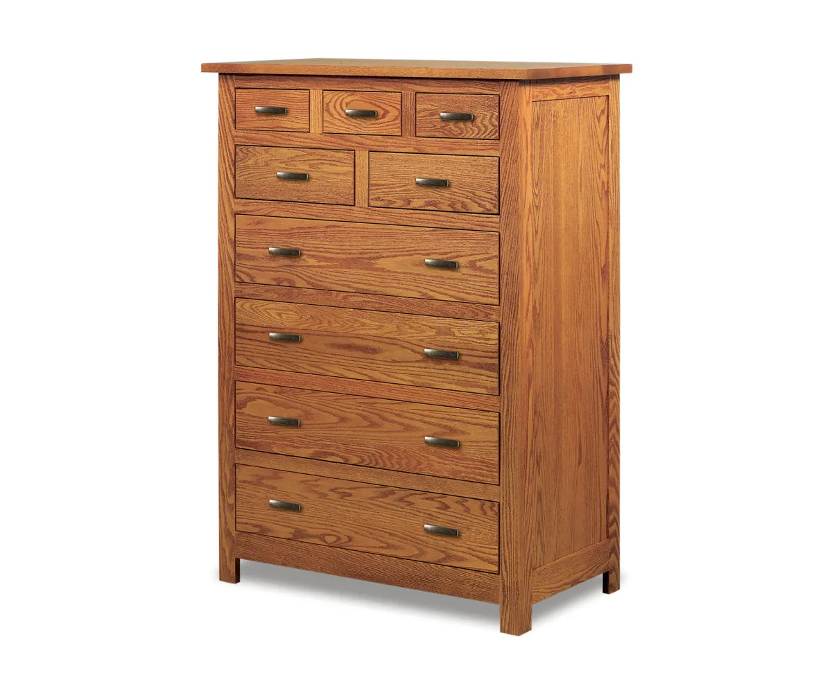 Flush Mission 9 Drawer Chest 1 Flush Mission 9 Drawer Chest