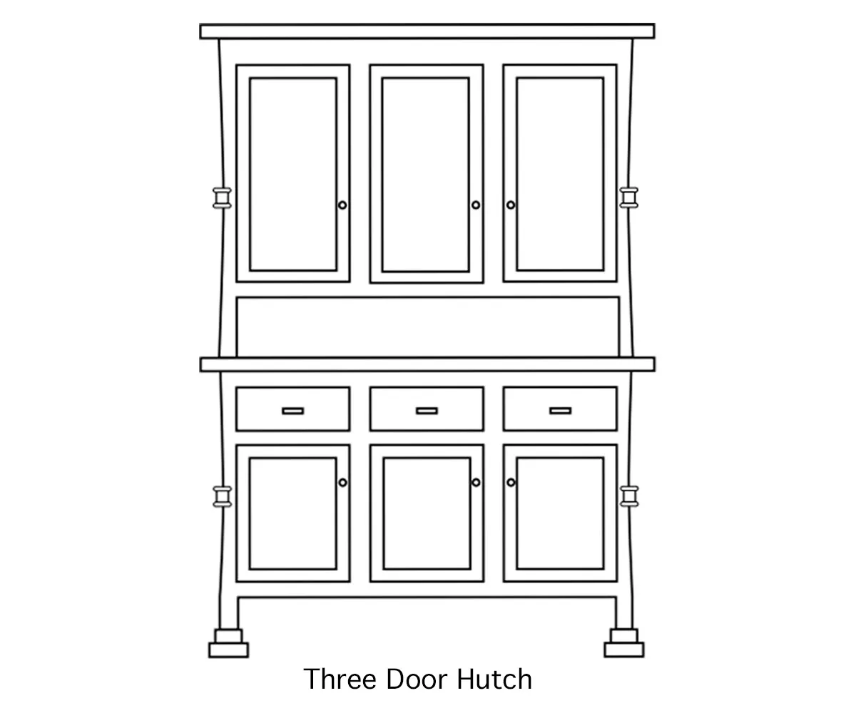Bowerston Hutch 4 Bowerston Hutch - Image 4