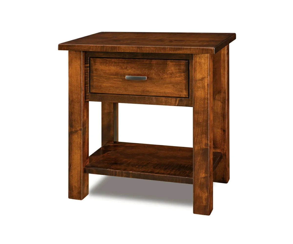 Timbra 1 Drawer Nightstand - 30"W 1 Timbra 1 Drawer Nightstand - 30"W
