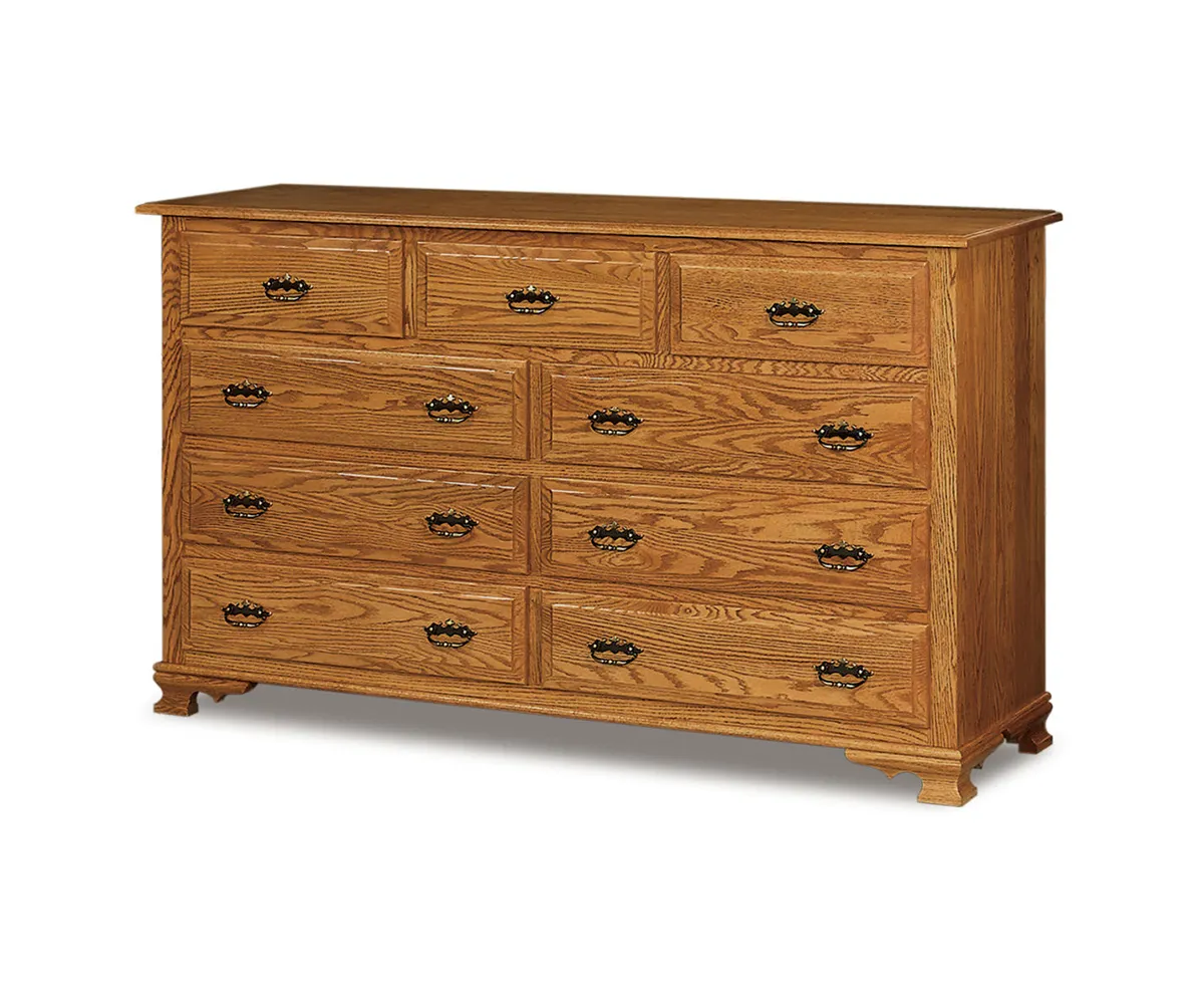 Heritage 9 Drawer Dresser 1 Heritage 9 Drawer Dresser