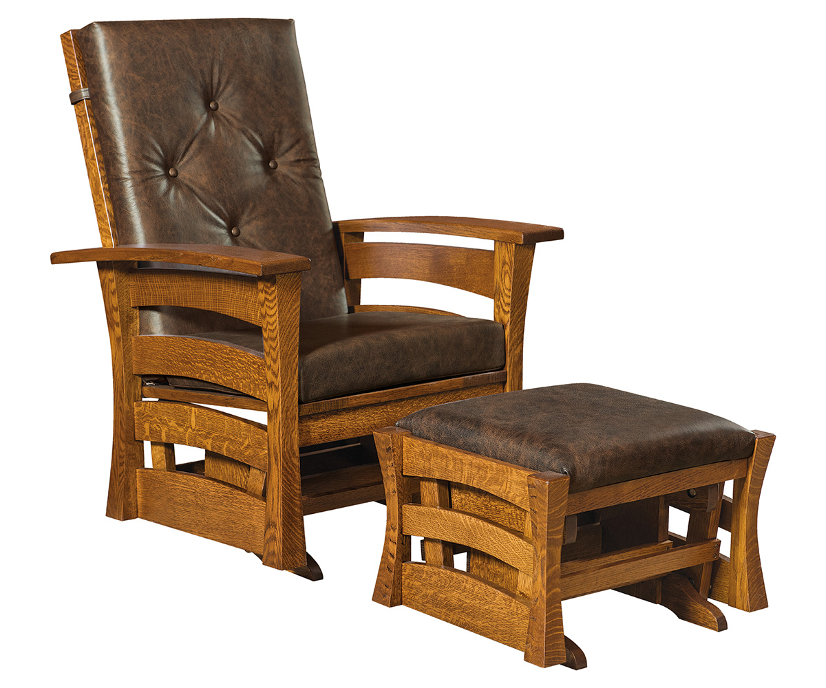 Barrington Glider with Ottoman 1 Barrington Glider with Ottoman