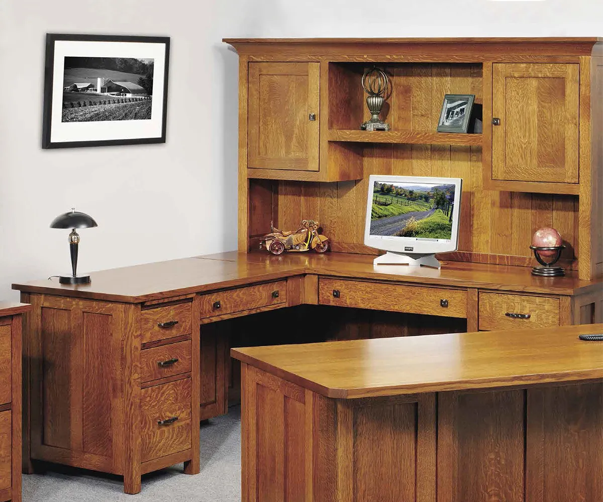 Coventry Mission Executive Desk 4 Coventry Mission Executive Desk - Image 4