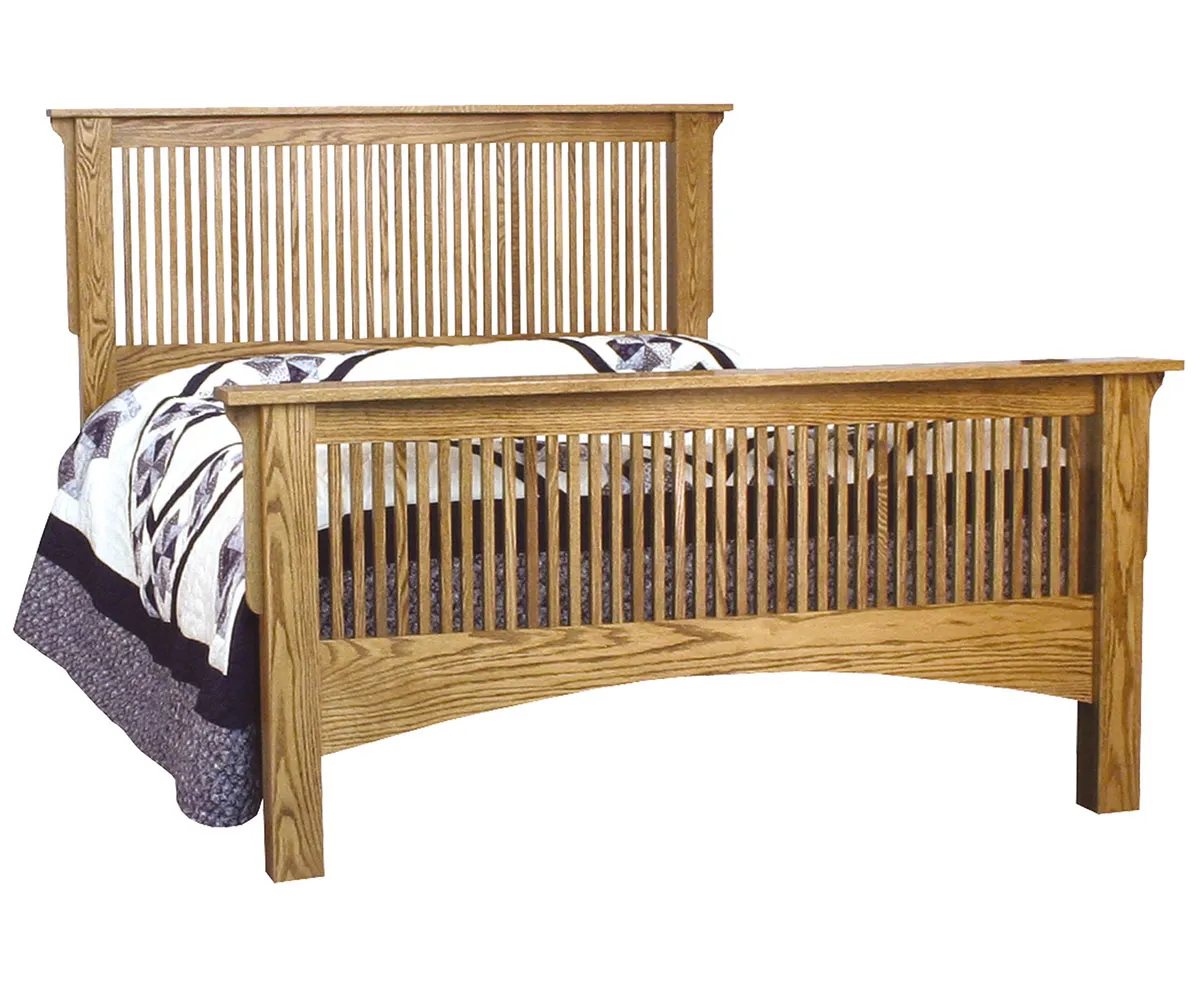 Ridgecrest Stick Mission Bed 1 Ridgecrest Stick Mission Bed