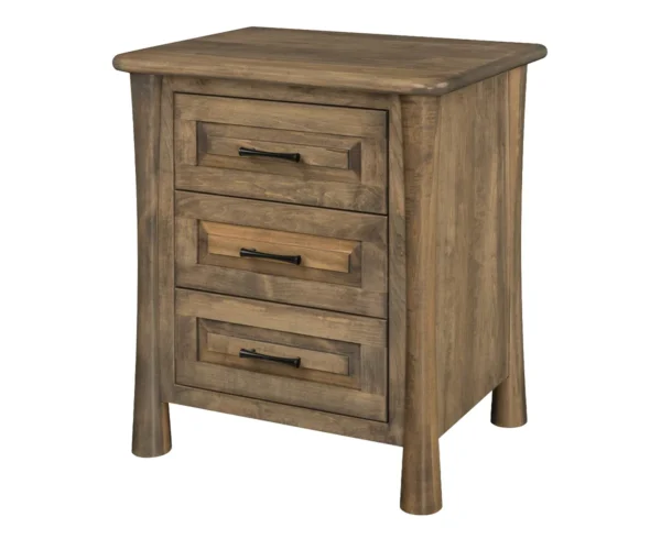 Oakdale 3 Drawer Nightstand